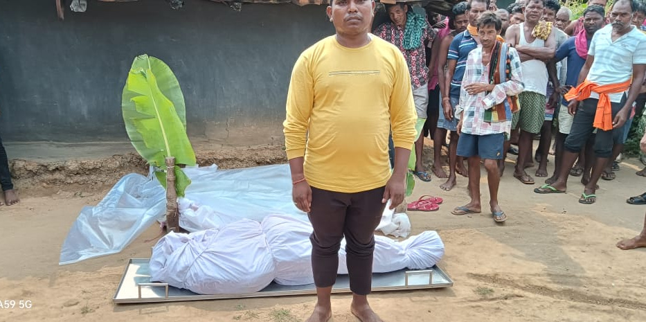 मुख्यमंत्री श्री विष्णुदेव साय के निर्देश पर मंगलुरू से जशपुर पहुंचा गरीब मजदूर बैजनाथ का शव